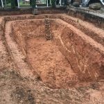 выемка грунта под бассейн